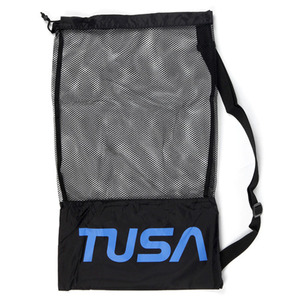 투사 메쉬 오리발 숏핀 가방 (블랙 / 43cm X 70cm) / MESH BAG 50
